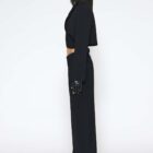 Prato - Trousers with fringed belt at the top