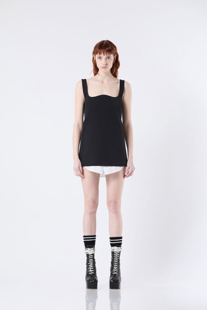 Adress - Dress with bottom shirt