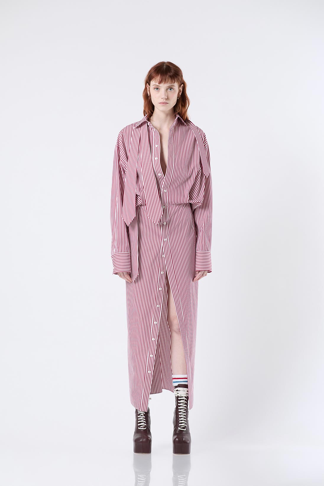 Ariosa - Long shirt dress