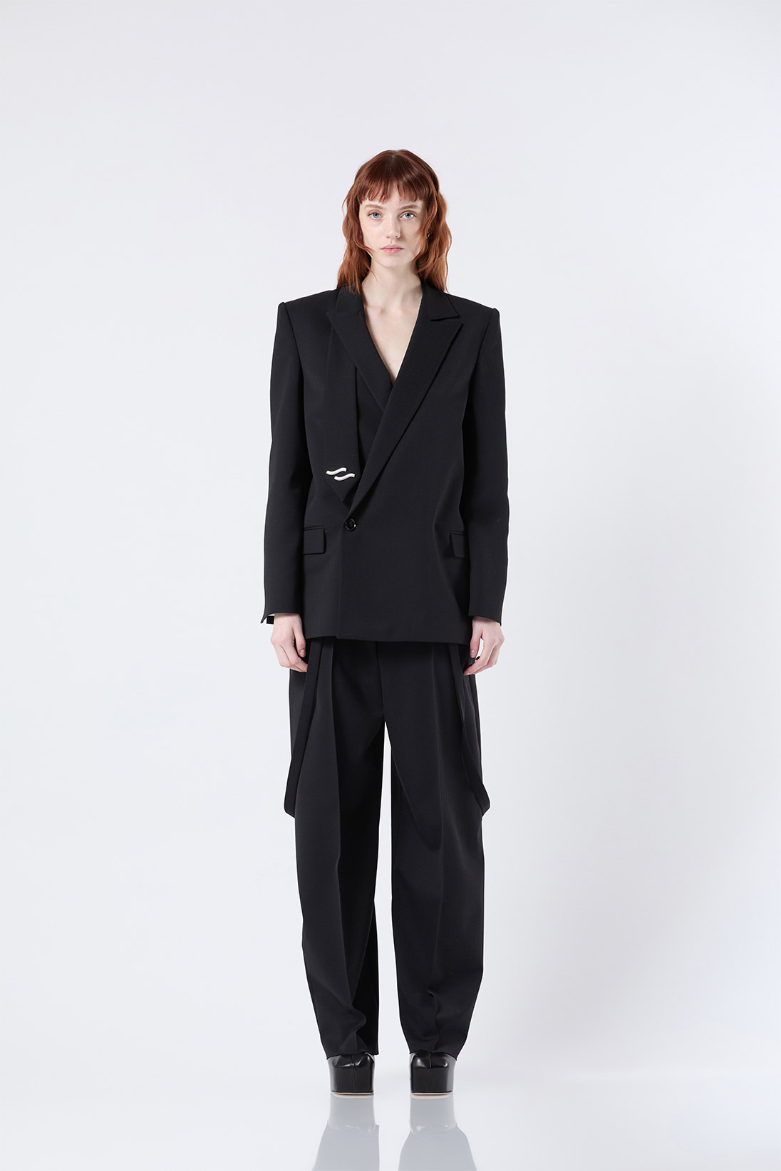 Boss - Formal blazer with scarf