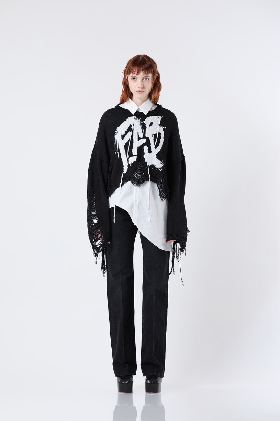 Krafen - Knit crop sweater