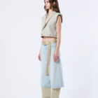 Bib - Sleeveless blazer