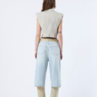 Bib - Sleeveless blazer