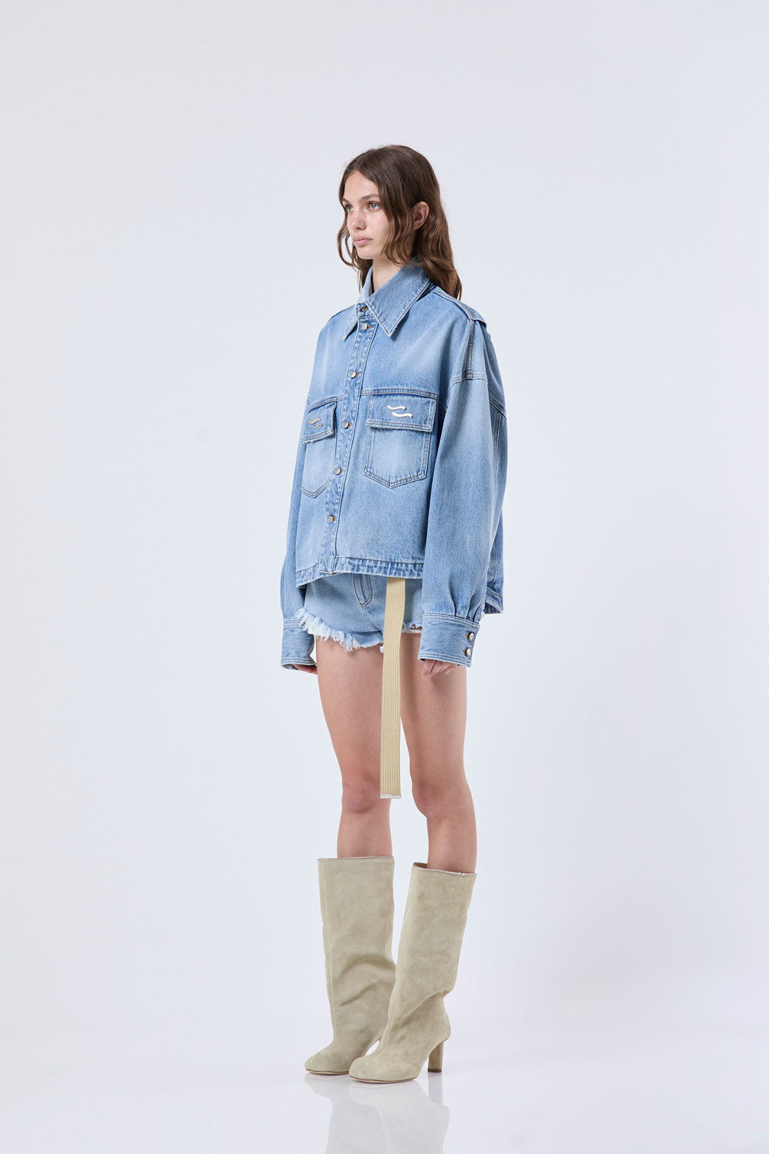 Jiacca - Oversize denim jacket
