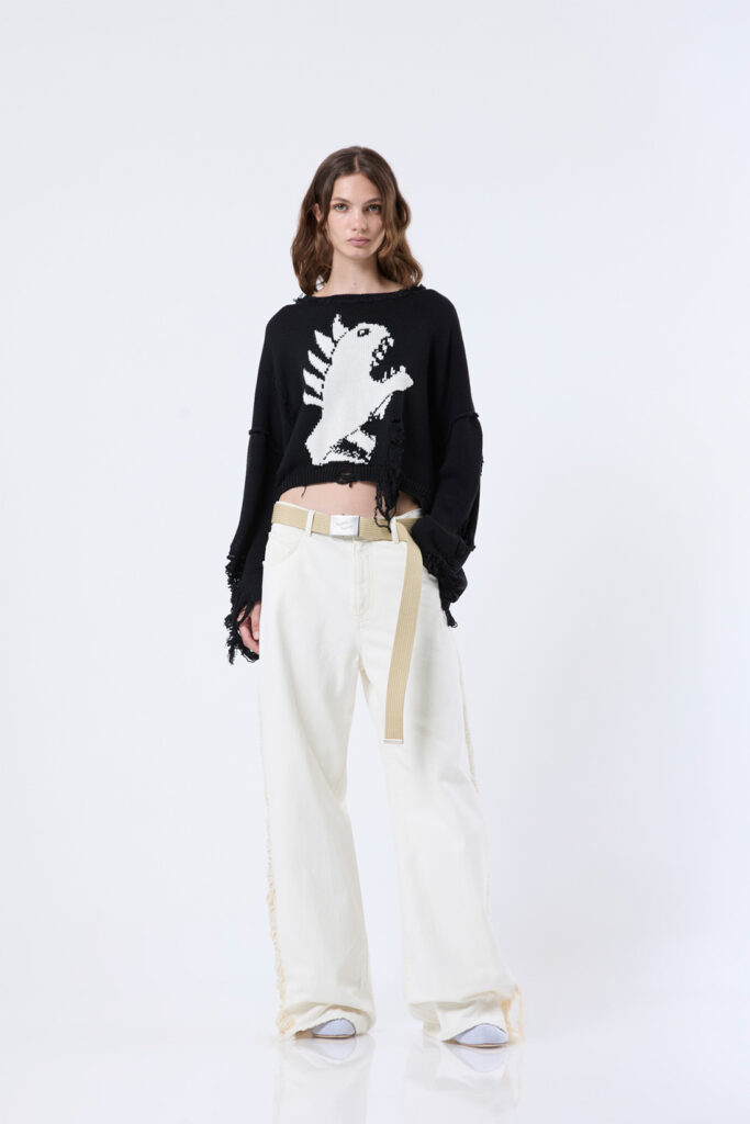 Krafen — Knit crop sweater
