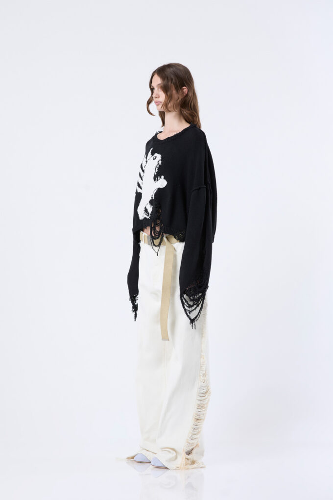 Krafen - Knit crop sweater