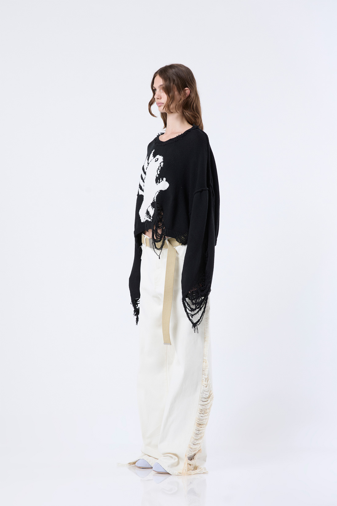 Krafen - Knit crop sweater