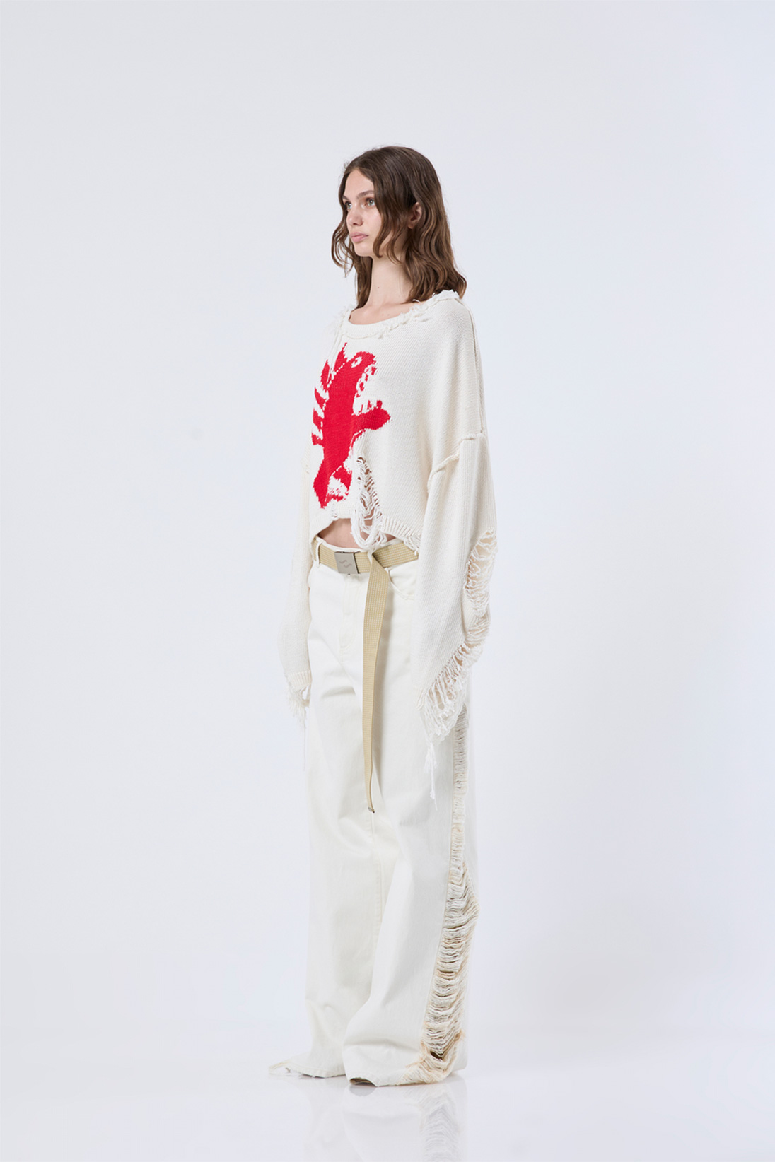 Krafen - Knit crop sweater