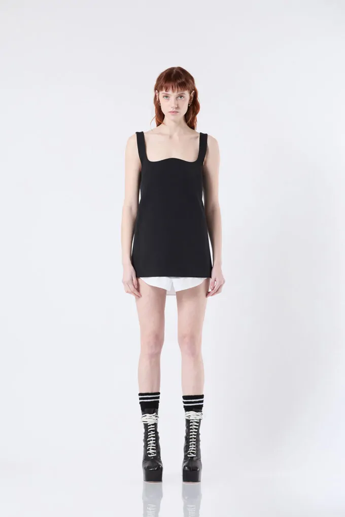 Adress - Dress with bottom shirt