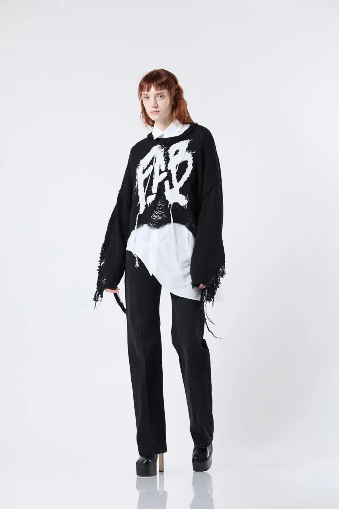 Krafen — Knit crop sweater